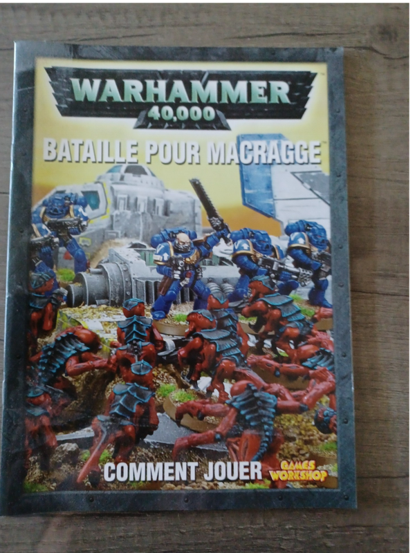 warhammer 40000 bataille pour macragge , comment jouer, occasion