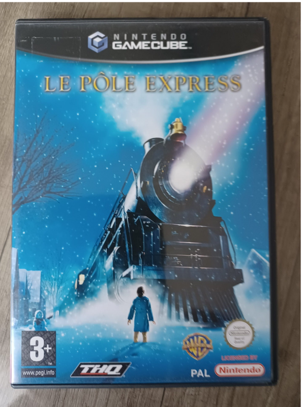 jeu gamecube le pole express , occasion