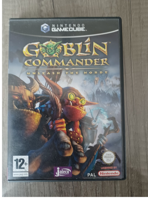 jeu gamecube  goblin commander unleash the horde , occasion