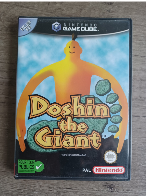 jeu gamecube doshin the giant , occasion