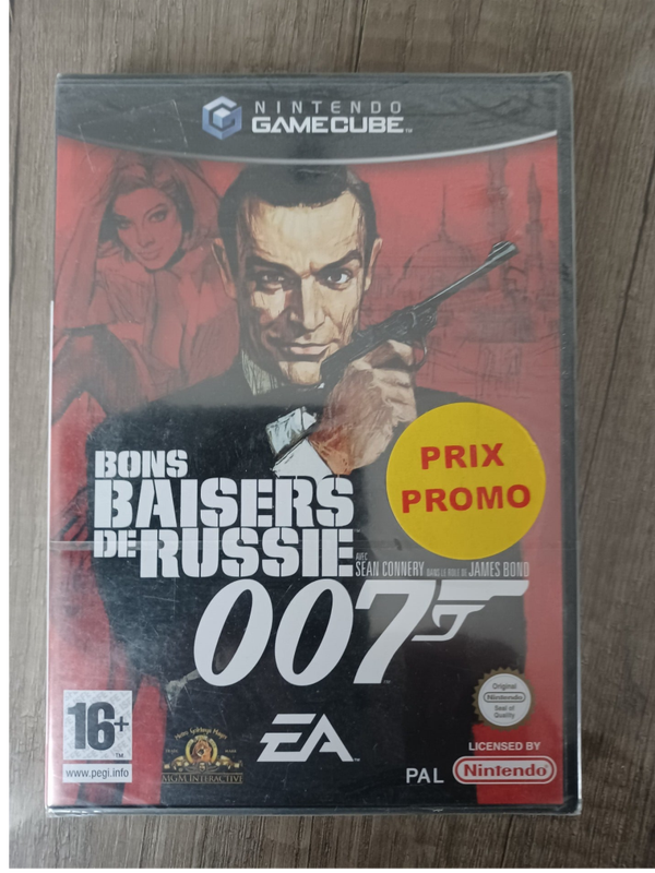 jeu gamecube 007 bons baisers de russie , neuf