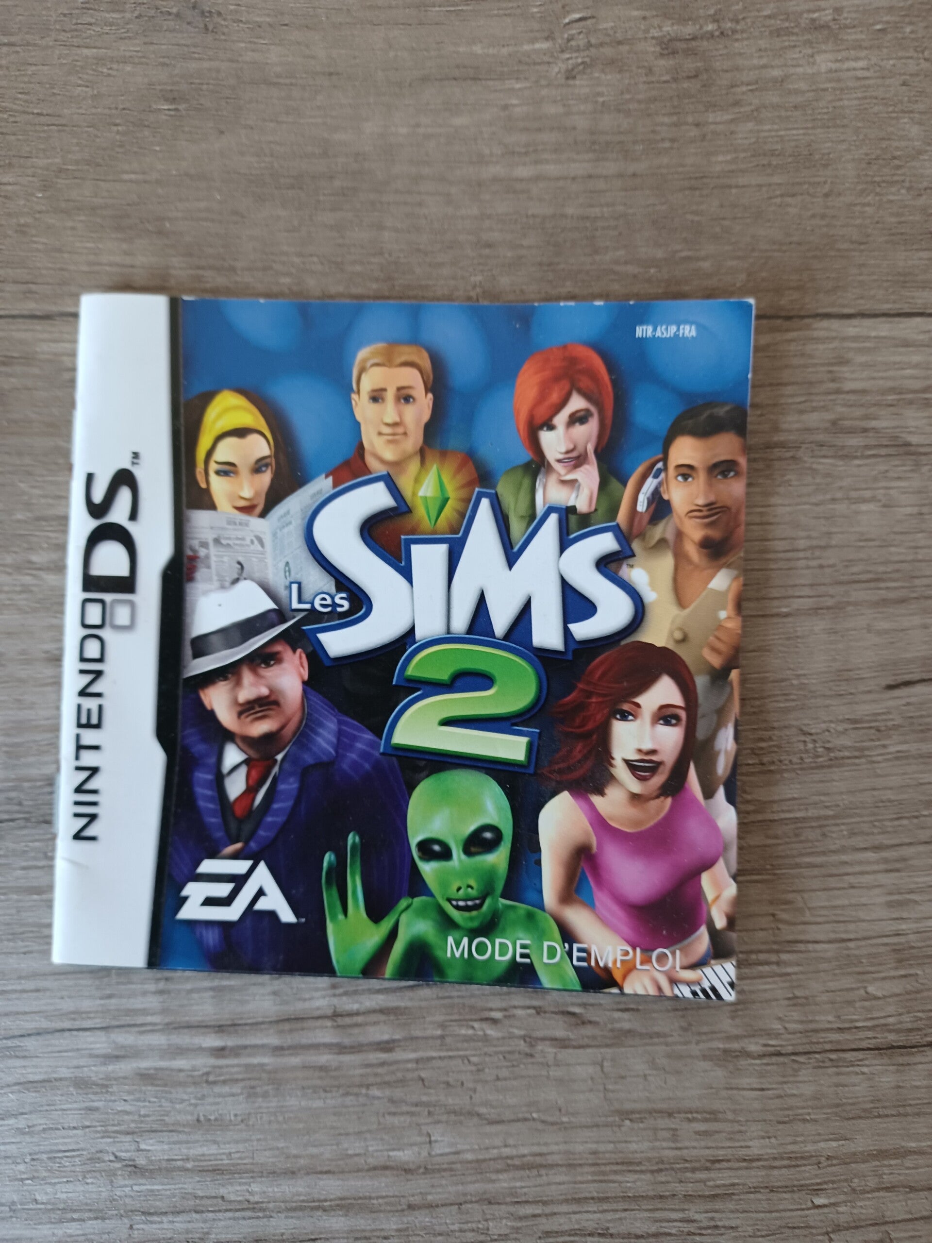 notice jeu ds , les sims 2 , occasion