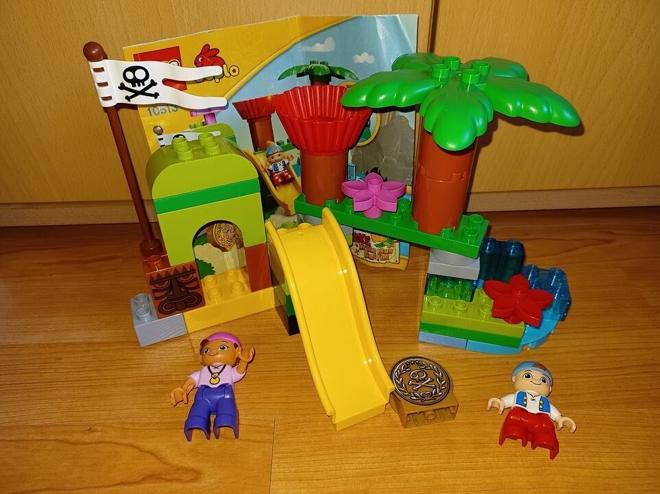 lego duplo 10513 jake le pirate , occasion