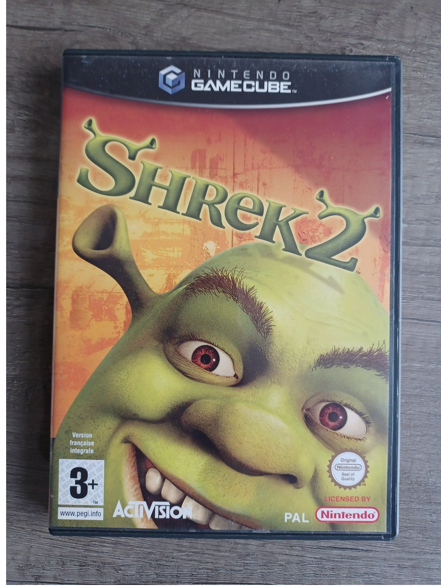 jeu gamecube  shrek 2 , occasion
