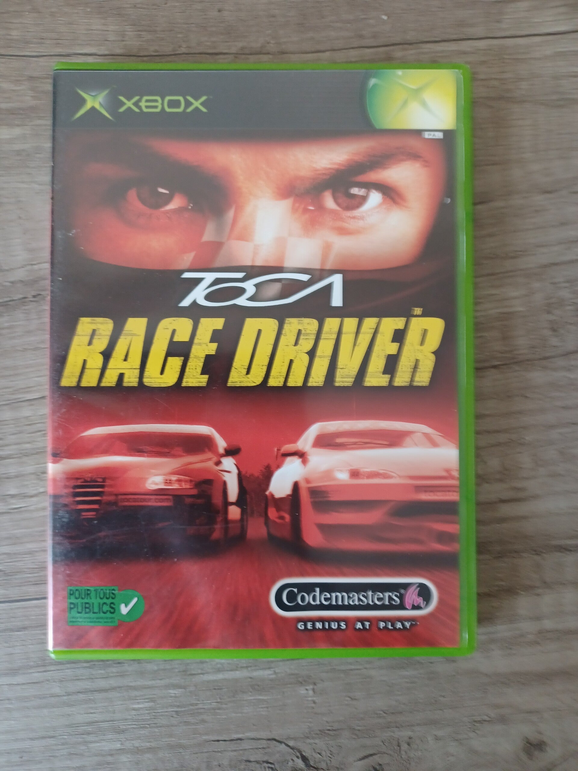 jeu xbox toca race driver , occasion