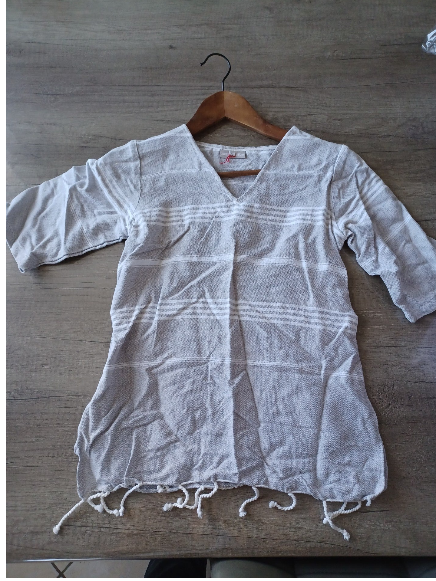 tunique sweet libellule , gris , 6-7 ans ou 10-11 ans , neuf