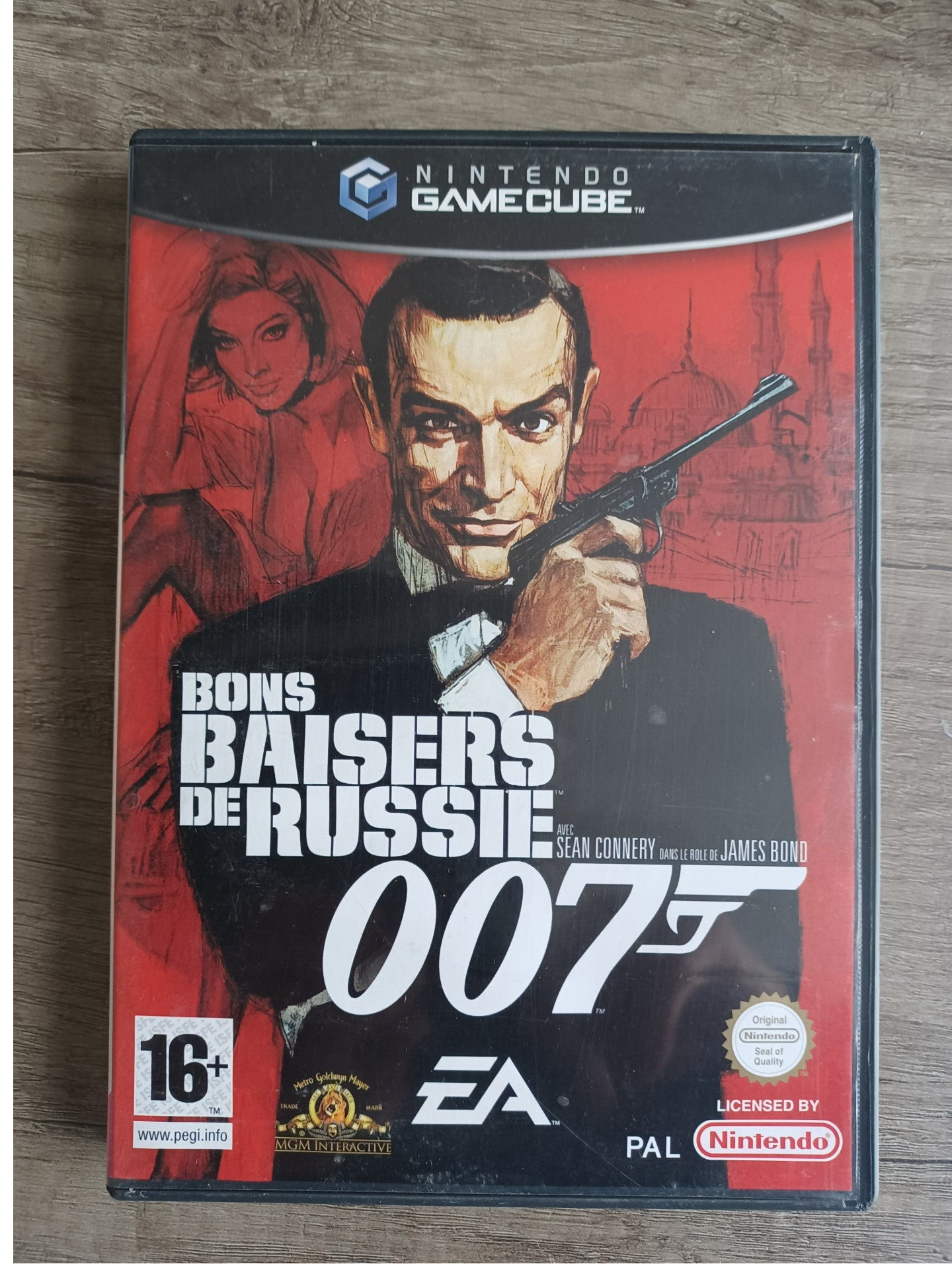 jeu gamecube 007 bons baisers de russie , occasion
