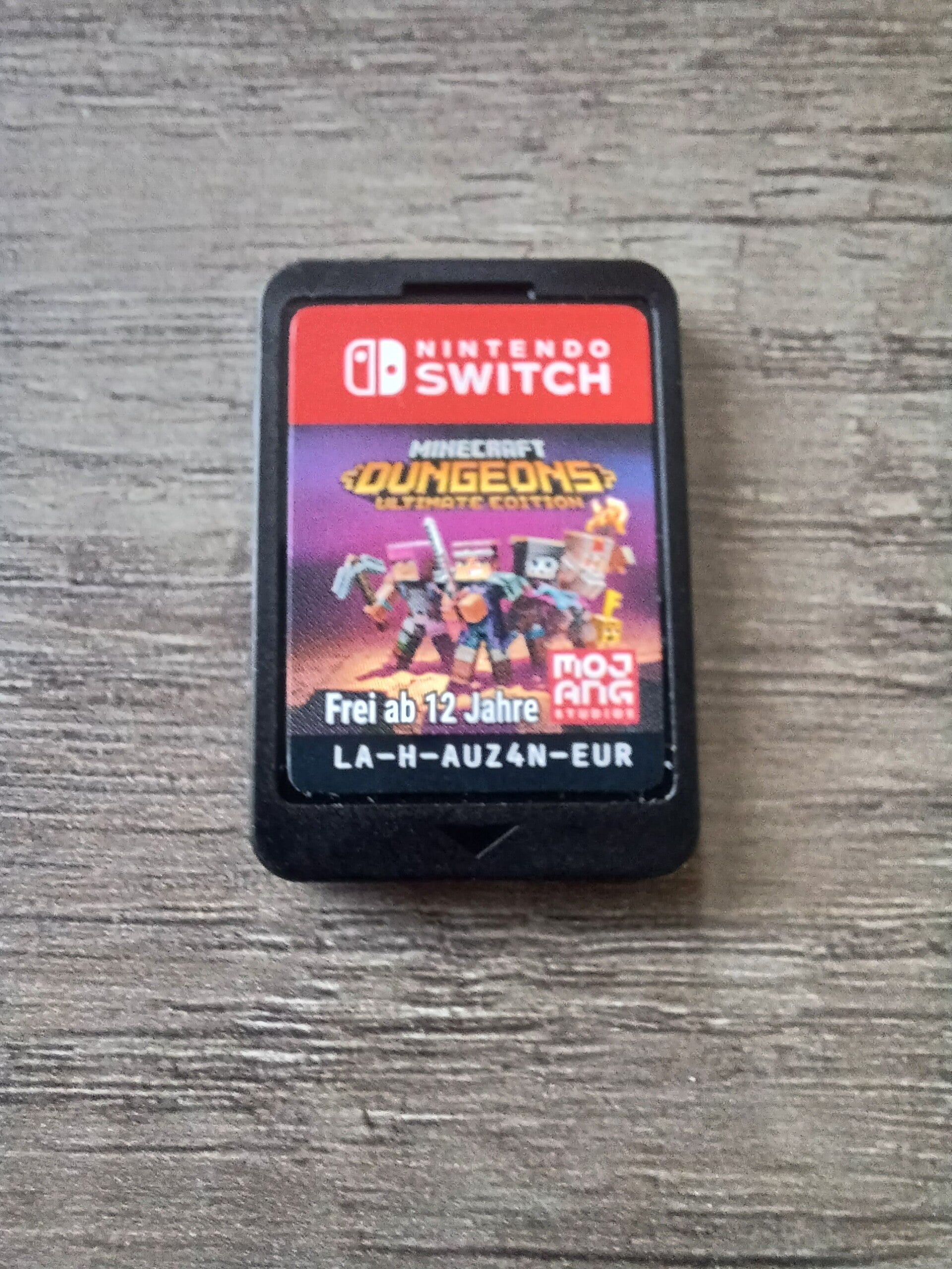 jeu nintendo switch minecraft dungeons ultimate edition , occasion