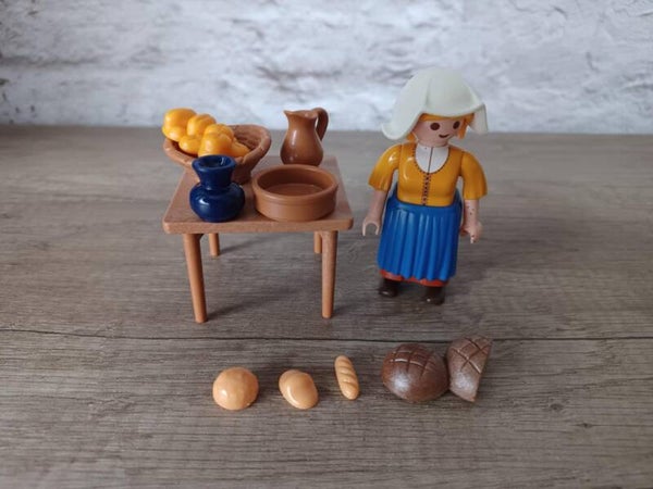 playmobil boulangere ancienne , occasion