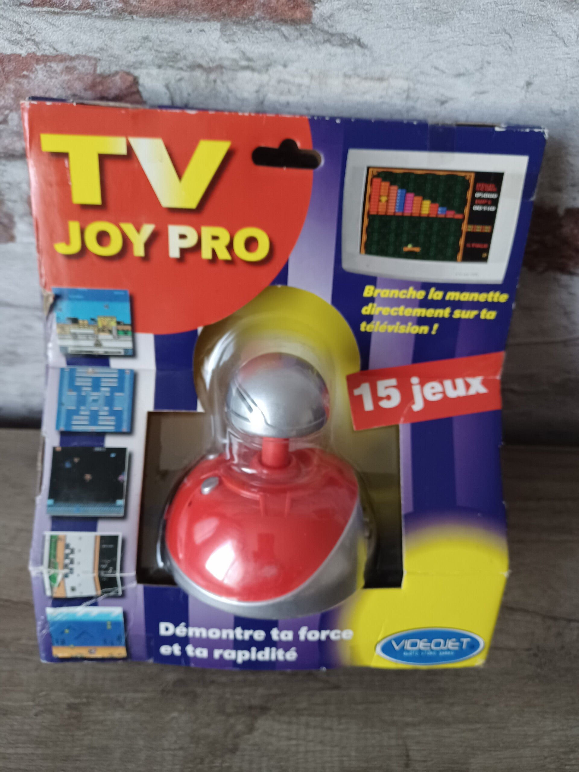 jeu sur tele videojet , 15 jeux , neuf