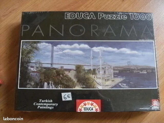 puzzle educa , 1000 pieces , turkish panorama , neuf