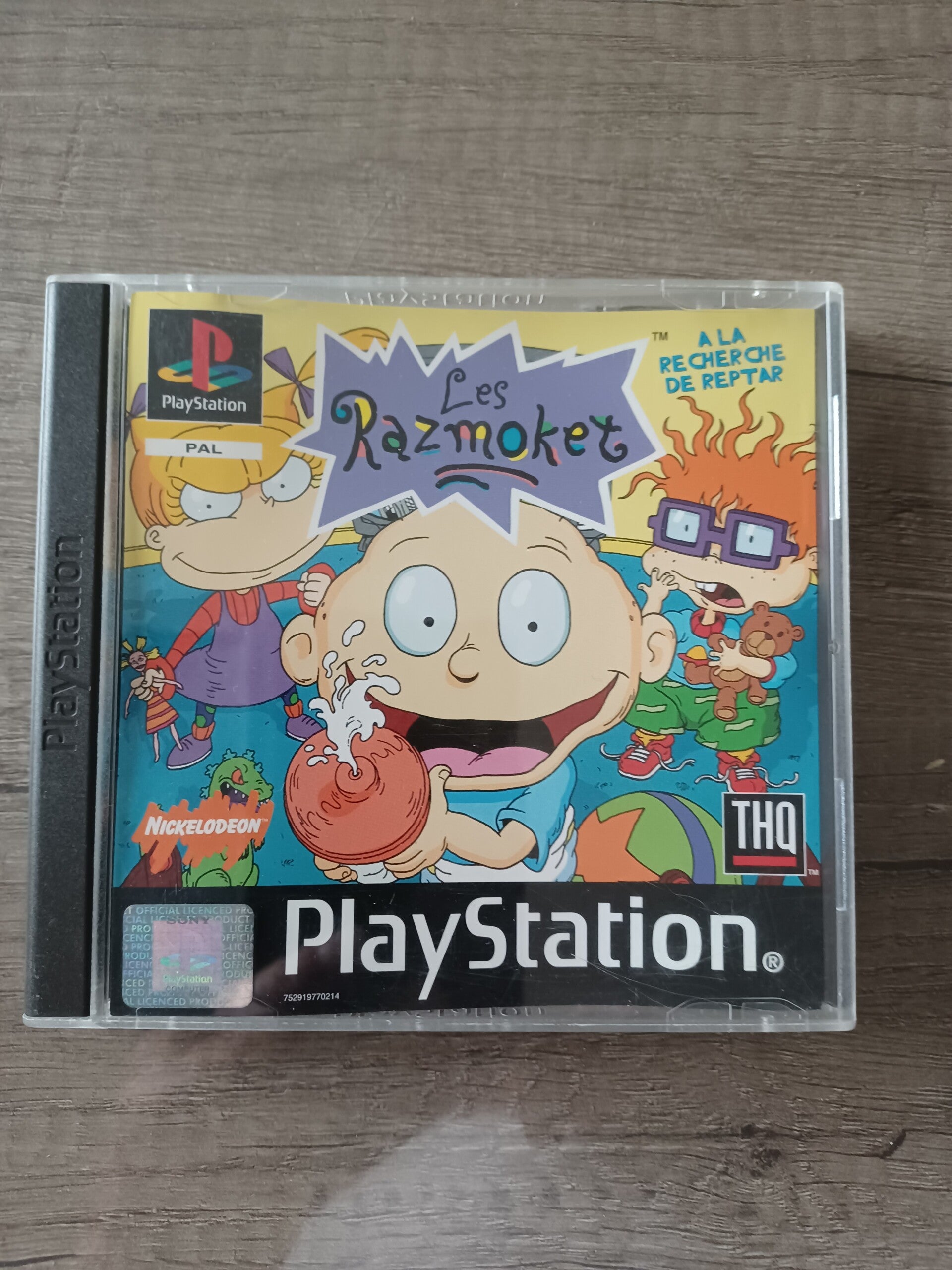 jeu ps1 , les razmoket a la recherche de reptar, occasion