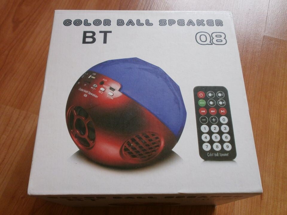 color ball speaker , enceinte wifi avec lumieres , occasion