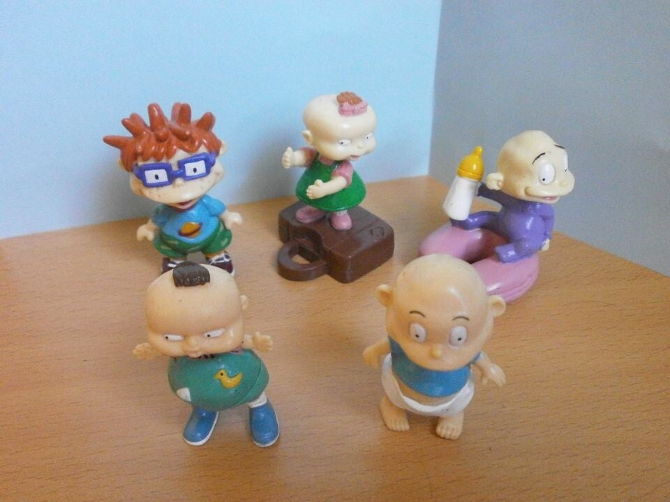 5 figurines razmokets , viacom , 1998 , occasion