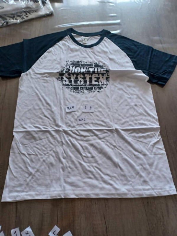 t-shirt fuck the system  , S , neuf