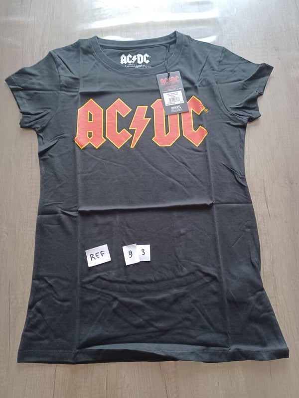 t-shirt femme , acdc  ,  L , XL ou 2XL , neuf
