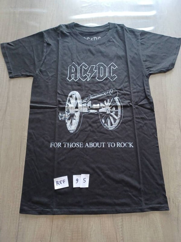 t-shirt acdc for those about to rock , S , neuf