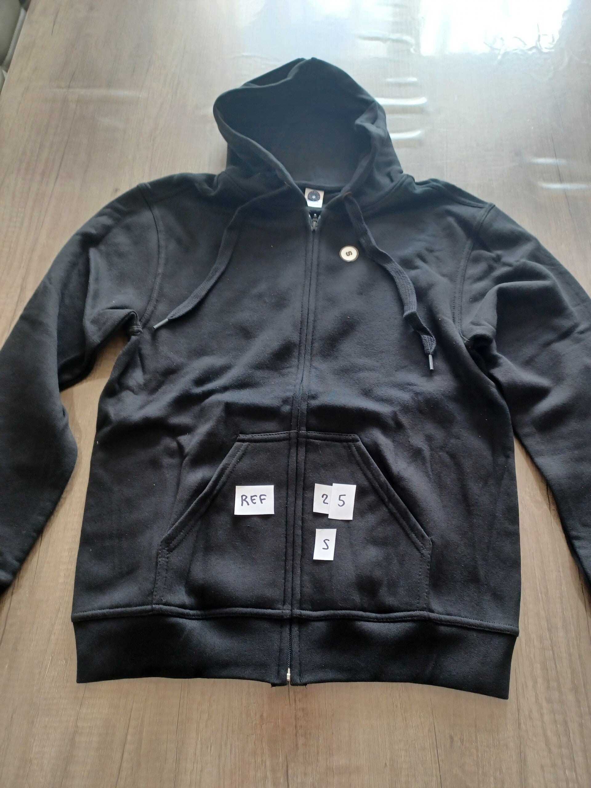 sweet capuche zip noir , XS , S , M , 2XL ou 3XL , neuf