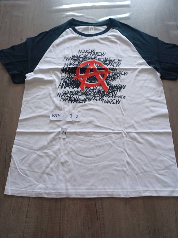 t-shirt anarchy (33) , M , neuf