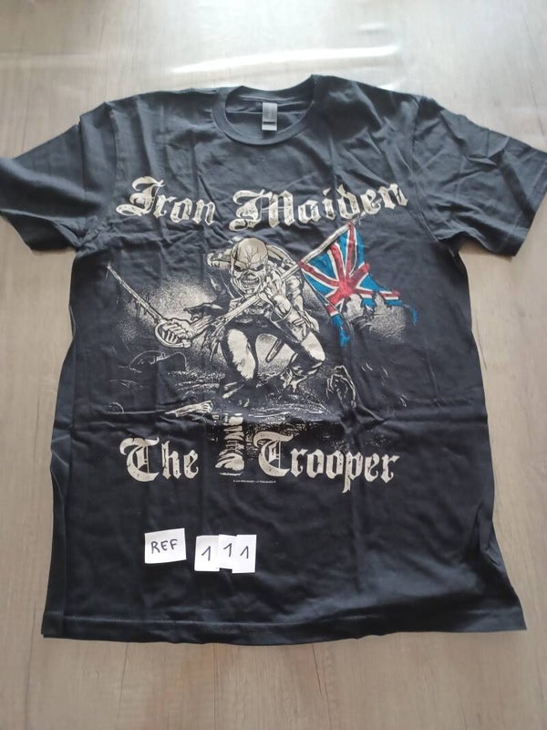 t-shirt iron maiden the trooper, S ou M , neuf