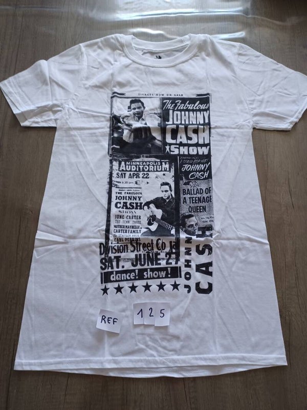 t-shirt  johnny cash , S , neuf