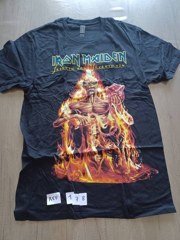 t-shirt iron maiden  seventh son,  M ou 2XL , neuf