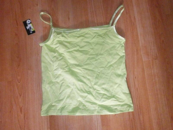 debardeur vert taille S , neuf