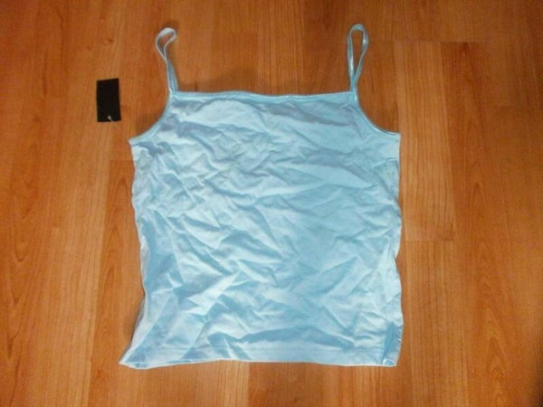 debardeur bleu taille M , neuf