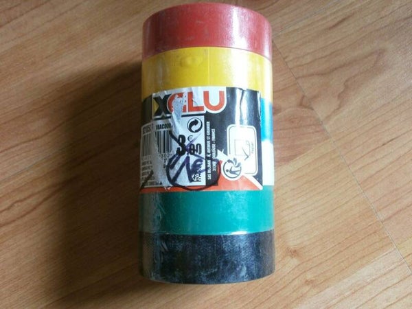 6 rouleaux de scotch de couleur , neuf