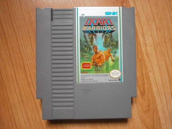 jeu nintendo nes ikari warriors , occasion