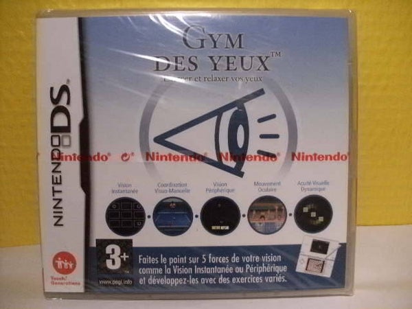 jeu ds gym des yeux , neuf