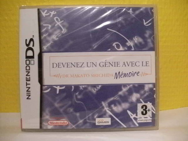 jeu ds devenez un genie memoire , neuf