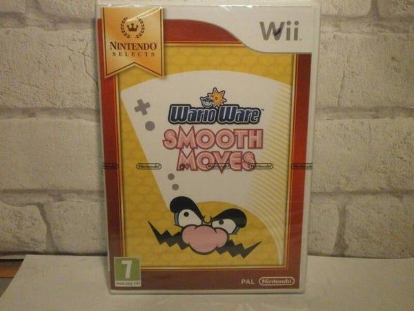 jeu wii ,wario ware smooth moves , neuf