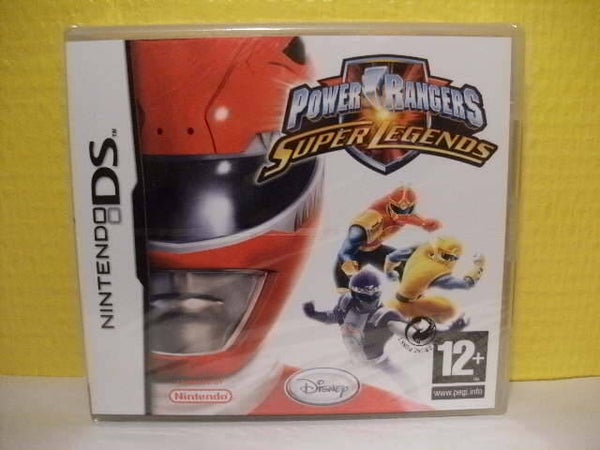 jeu ds power rangers super legends , neuf