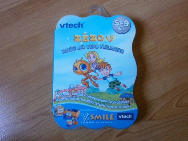 jeu v smile , zezou notre ami venu d'ailleurs , neuf