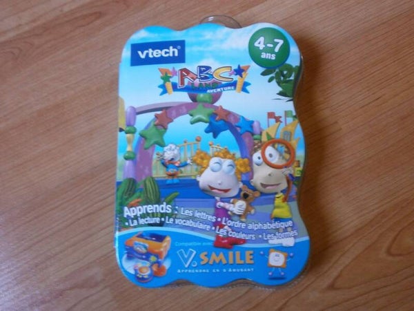 jeu v smile , abc land aventure, neuf