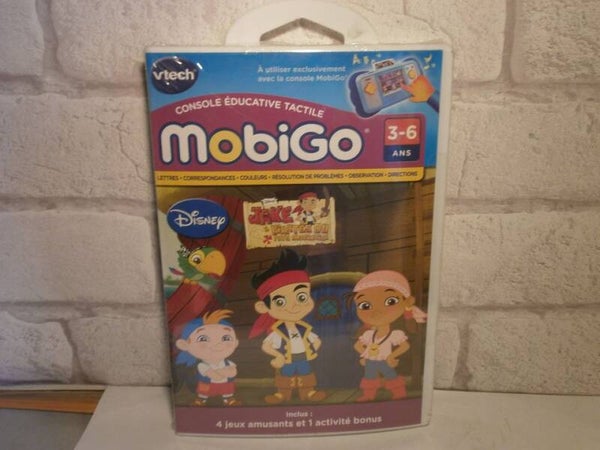 jeu mobigo , jake pirates du pays imaginaire , neuf