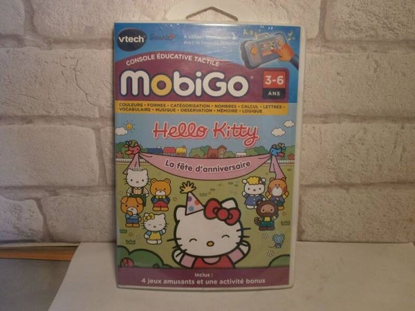 jeu mobigo , hello kitty la fete d'anniversaire , neuf