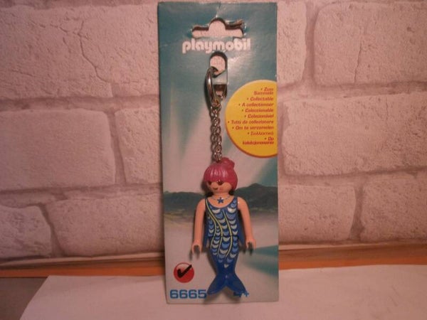 playmobil 6665 , porte clés sirene , neuf