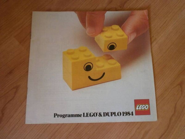 catalogue lego et duplo 1984 , occasion