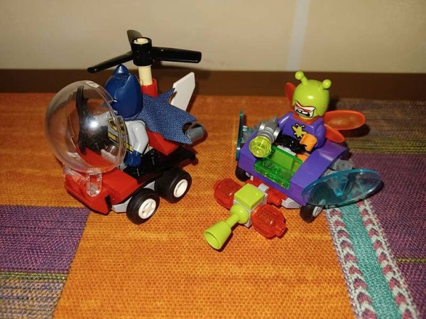 lego 76069super heroes, batman contre killer moth , occasion