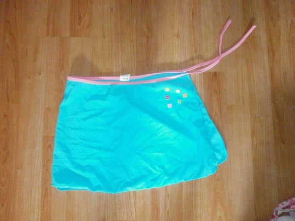 petit pareo sur maillot de bain , bleu , 14/16 ans , neuf sans etiquette