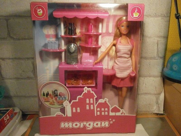 poupée morgan (pause café) , neuf