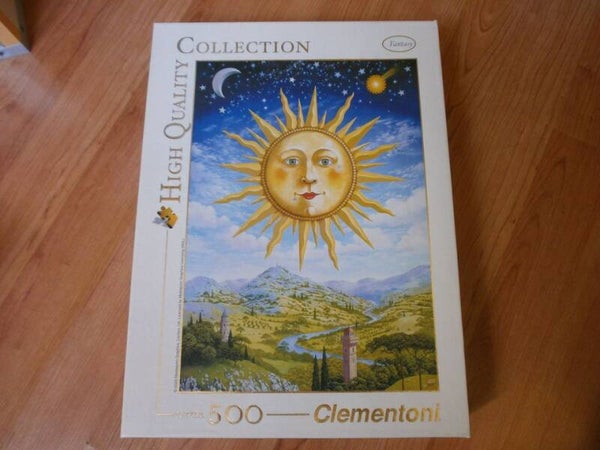puzzle renaissance sun , 500 pieces , occasion