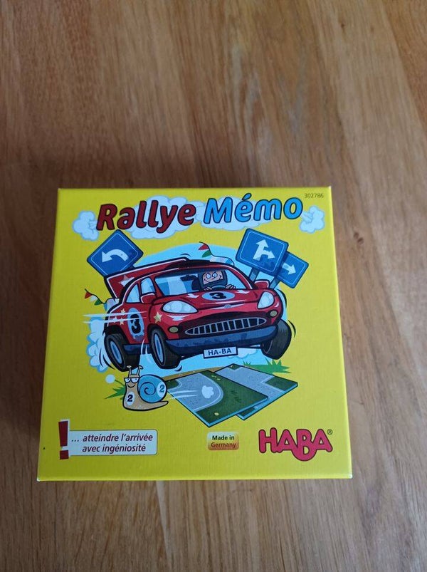 jeu haba , rallye memo complet , occasion