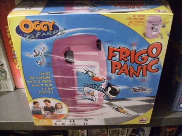 jeu frigo panic , oggy et les cafards ,neuf