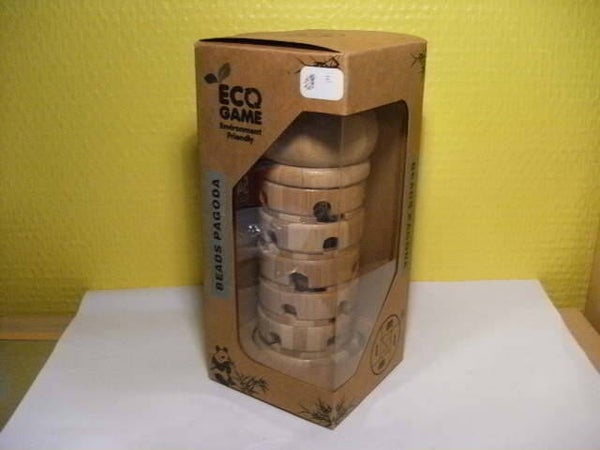 casse tete en bois beads pagoda , neuf