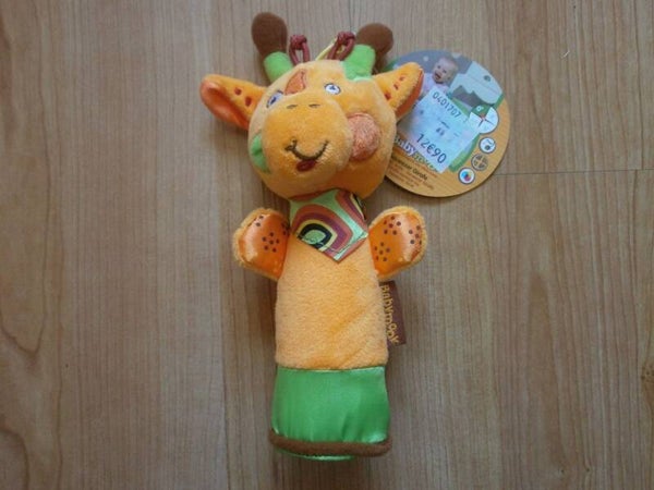 jouet pour bebe babymoov , girafe orange , neuf