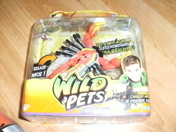 wild pets scorpion, neuf