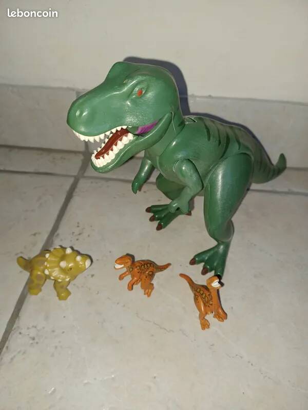playmobil , 4 dinosaures , occasion